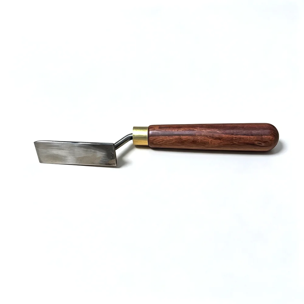 1 Stück Hochwertiger Schwanenhals-Holzschaber, Weißer Stahlmeißel, Präzisions-Handwerkzeug für Holzbearbeitung, Detaillierung, Trimming & Polieren – Detail 4