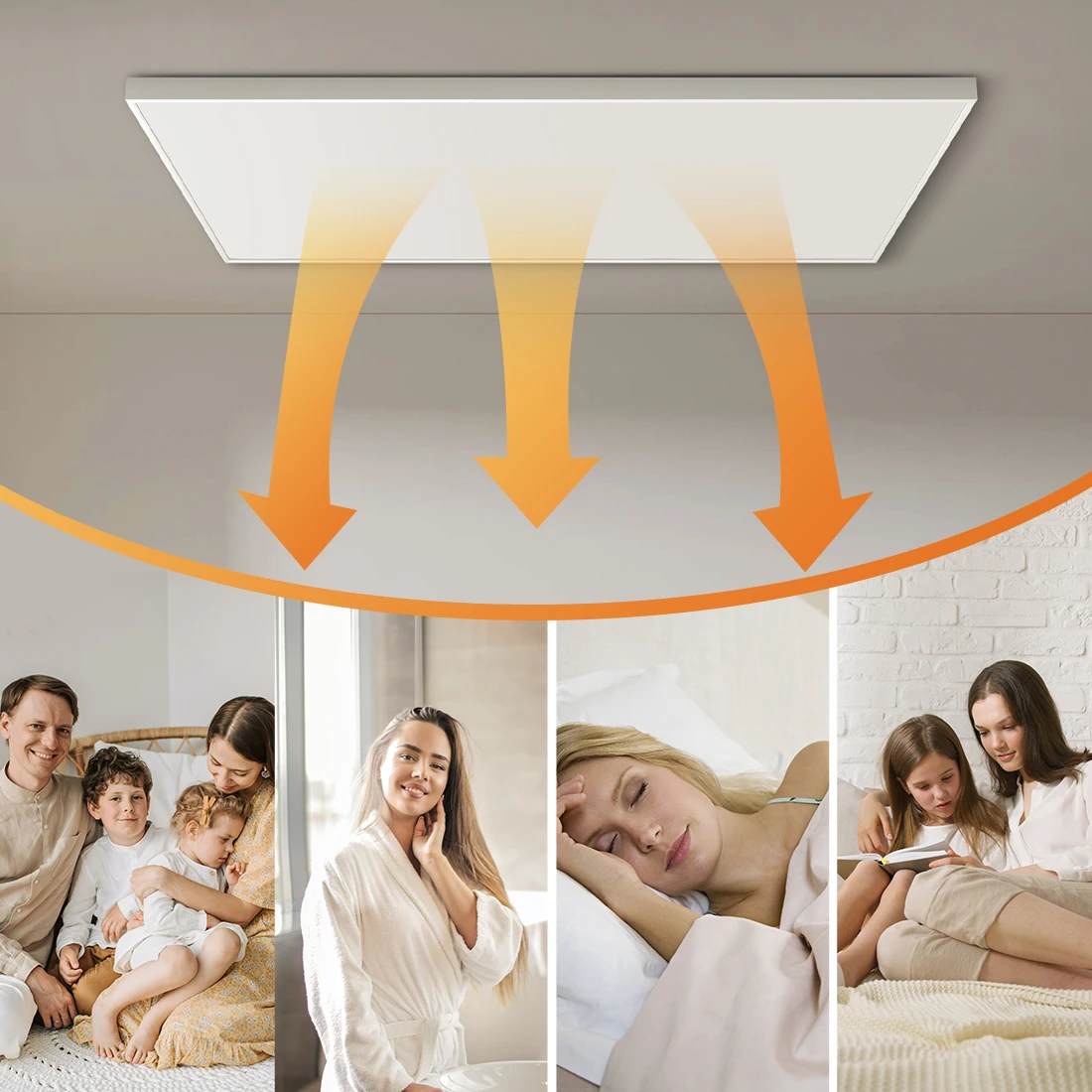 

Потолочная нагревательная пластина из углеродного кристалла