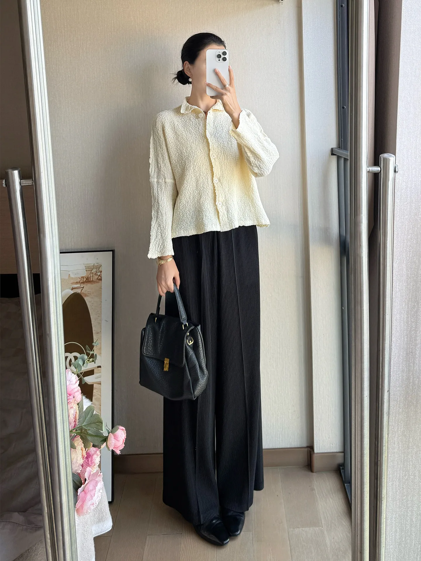 2026 frühling Herbst Neue Frauen Mantel Einfarbig Gefaltet Stehkragen Einreiher Langarm Mode Lässig Weiblichen Mantel