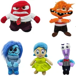 Juguete de peluche de la película de Disney para niños, muñeco de peluche suave de 20-25Cm, Inside Out, Joy, SAD, Anger, disgusto, Fear