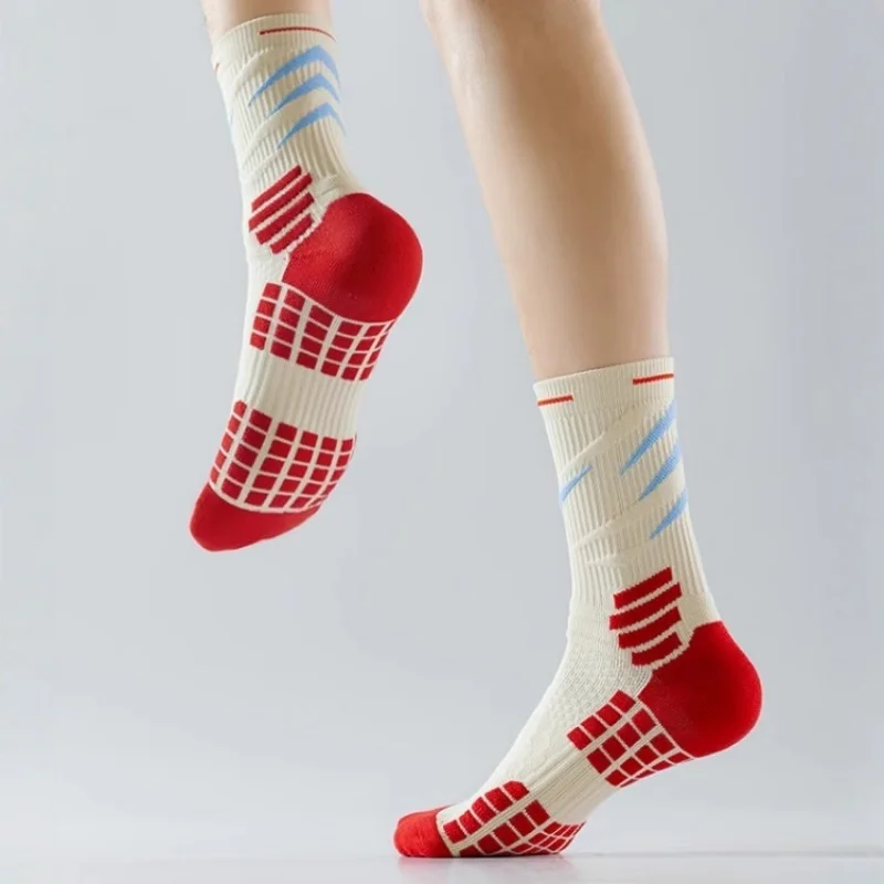 Elite Sportsocken für Herren und Damen, Stoßdämpfung, Basketball, Radfahren, Marathon, Laufen, Handtücher, Sohle, geruchsdicht, schweißabsorbierend – Detail 11