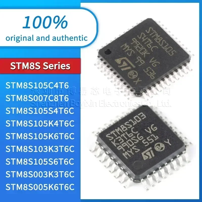 

STM8S105C6T6 STM8S005C6T6 STM8S007C8T6 STM8S003K3T6C STM8S105S6T6C 103K3T6C 105K6T6C K4T6C S4T6C C4T6 K6T6C 903K3T6C Hard shell