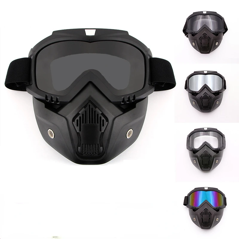 New Windproof Goggles Motorcycle Off-road Helmet Goggles Sun Visor Knight Mask Outdoor Sports Riding Decoracion