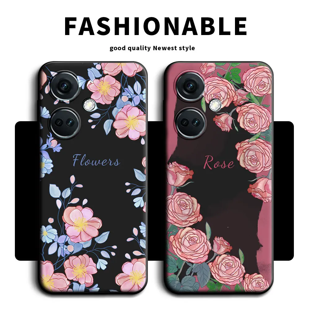 For OnePlus Nord CE 3 Lite 5G Case Soft Silicone TPU Panda Flower Butterfly Couple Boys Girls Phone Case For Nord CE3 Back Cover