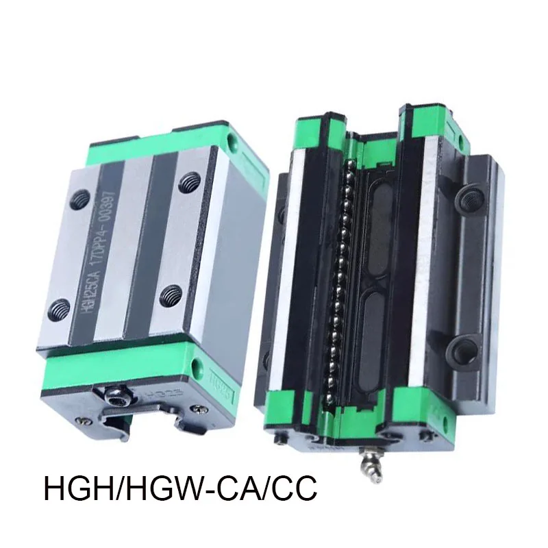 

HGH15CA HGW15CC HGH20CA HGW20CC HGH25CA HGW25 HGH30 HGW30 Slider Block Match Use HGR15 20 25 30 Linear Guide Rail For CNC Parts