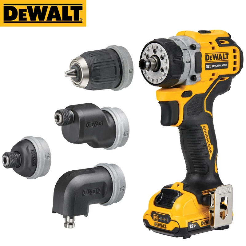 

DEWALT DCD703 12V Electric Drill/Driver 2.0Ah Battery Sets XTREME Brushless Cordless 5-in-1 Household DIY Power Tool Screwdriver