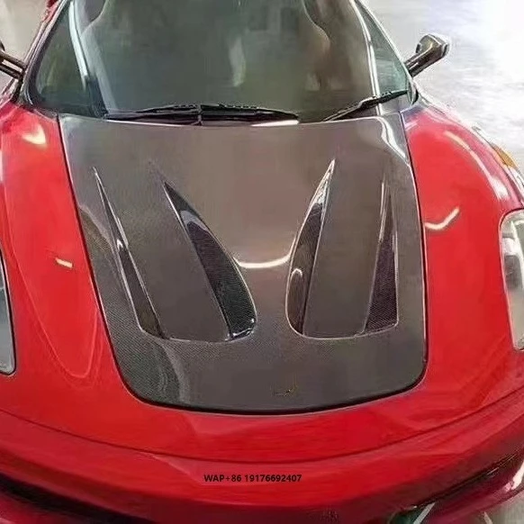 High Quality Carbon Fiber for F430 Carbon Fiber Hood Engine Hatch Hood  F430 Engine Cover