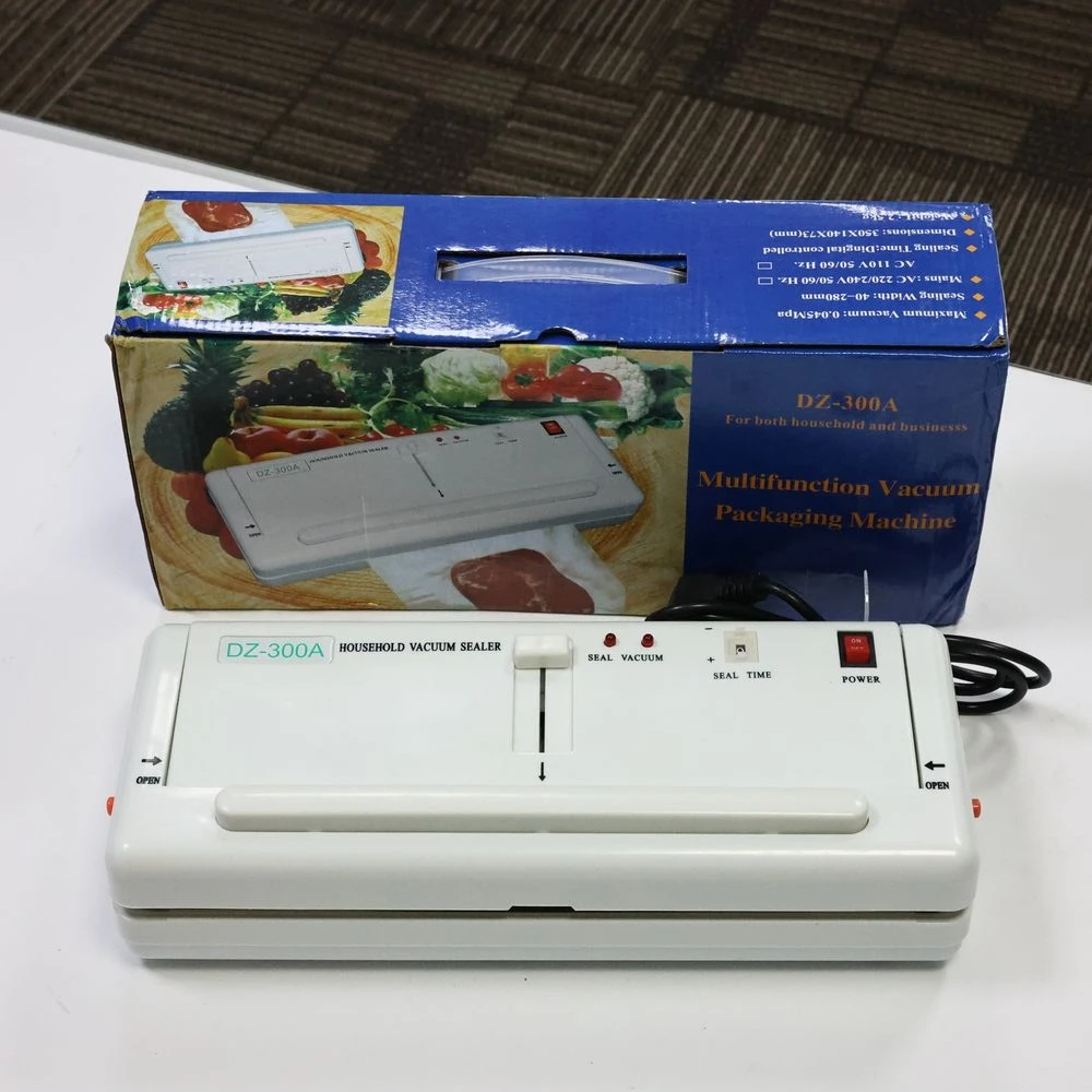 DZ-300A vacuum packaging machine Small household commercial vacuum sealing machine Food vacuum plastic sealing machine