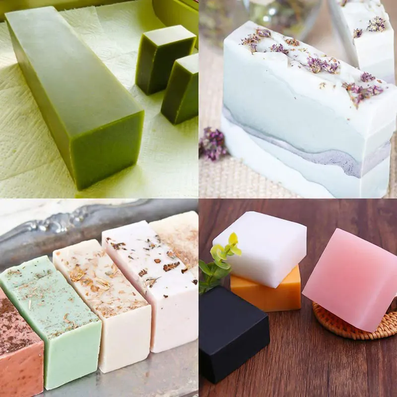 1100ML Silicone Soap Mold Easy Removal Rectangle Silicone Loaf Mold Silicone Loaf Mold for Handmade Soap Making Tool