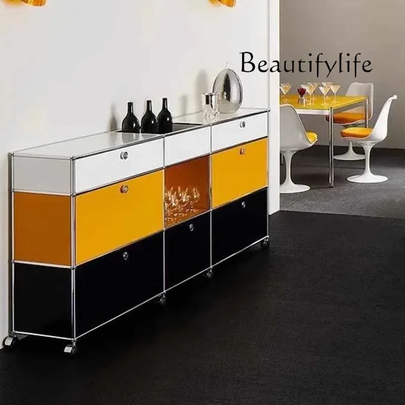 YX Luxury Unique Modern Cabinets Postmodern Craft Customizable Living Room Cabinet Creative Armarios Para Salón Lounge Furniture