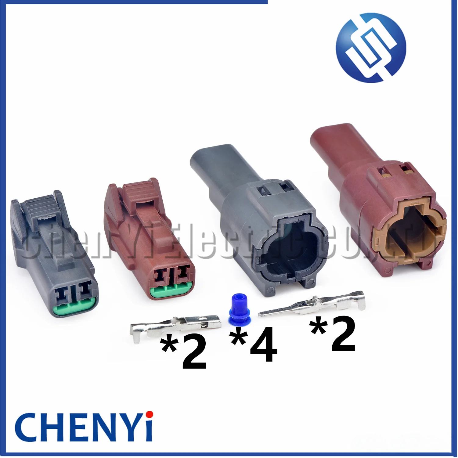 2 pin Car wiper connector Front turn signal plug 7123-8520-40 7222-8520-40 PB015-02850 7222-8521-80 7123-8521-80 For Nissan