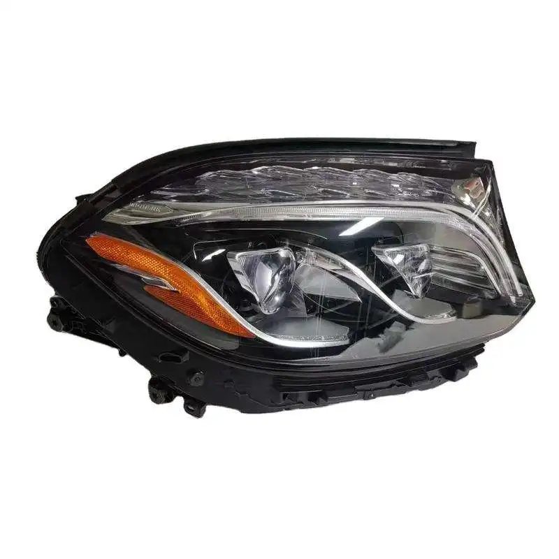 A1668202700 A1668202800  Original US Spec Multibeam Matrix LED Headlights for  GLS X166 GLS450 Facelift 2016-2019
