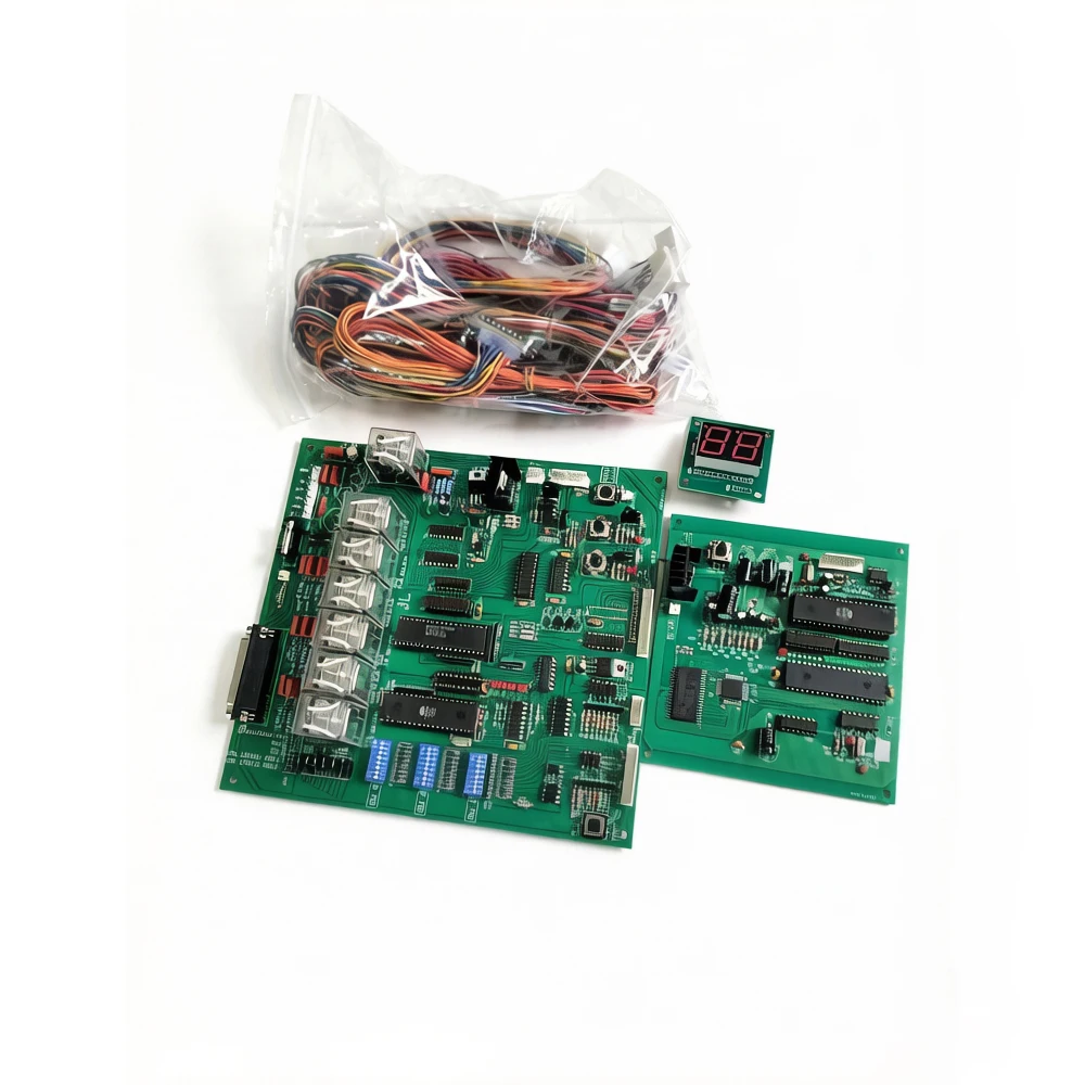

Digital Tube JL Claw Machine Mainboard Arcade Kit Includes The Mainboard Wiring Harness, Display Board, And Sound Card