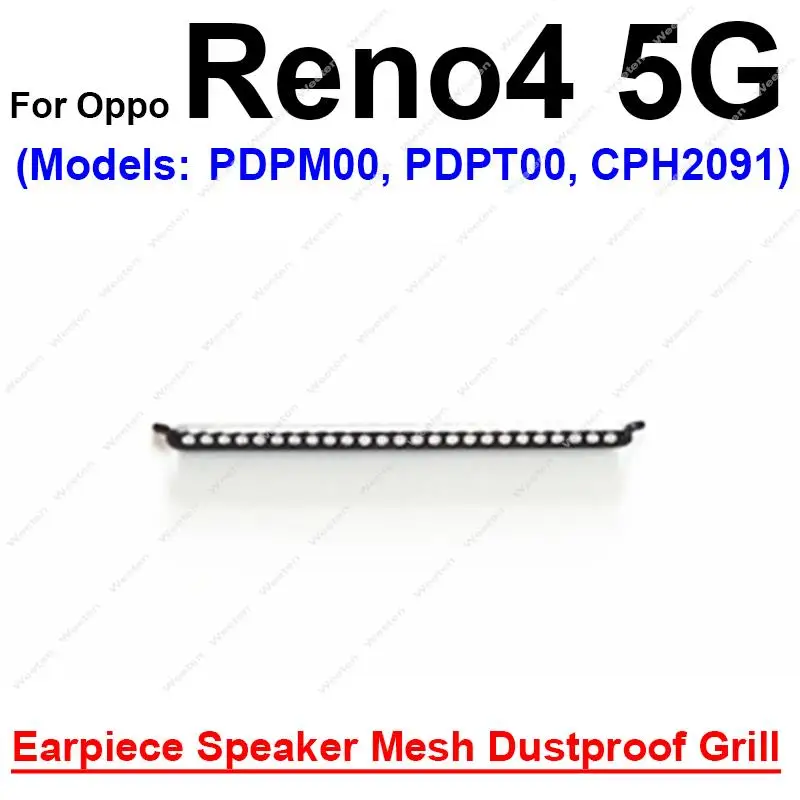 For OPPO Reno 3 4 5 6 3Pro 4Pro 5Pro 6Pro 7 Reno Z 2Z 4Z 4SE 5K 4G 5G Anti Dust Mesh Louder Earpiece Speaker Mesh Parts