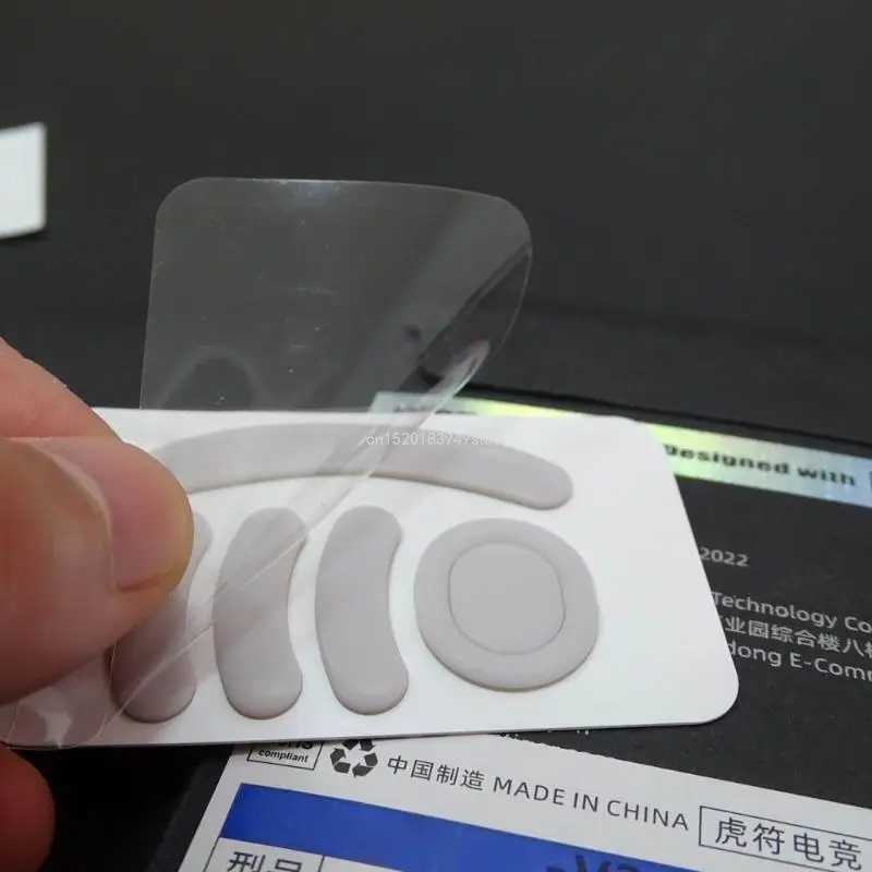 وسادات زلاجات ذات حافة منحنية للماوس لـ Wireless Gaming Mouse Pad 2 Set