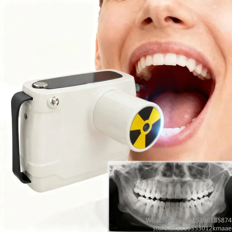 Máquina de Rayos X Portátil y Sensor de Rayos X de Mano para Cuidado Oral de Mascotas