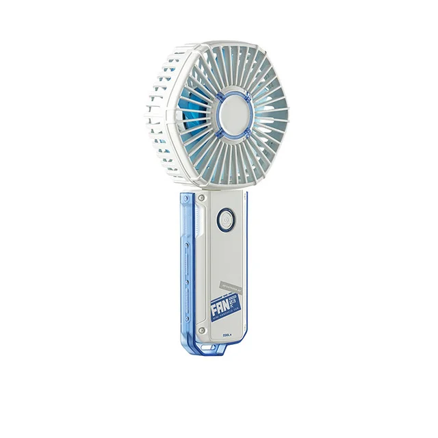 

2023 New Handheld Fan Portable USB Rechargeable Small Folding Brushless Motor Electric Fan Outdoor Camping Mini Air Cooling Fan