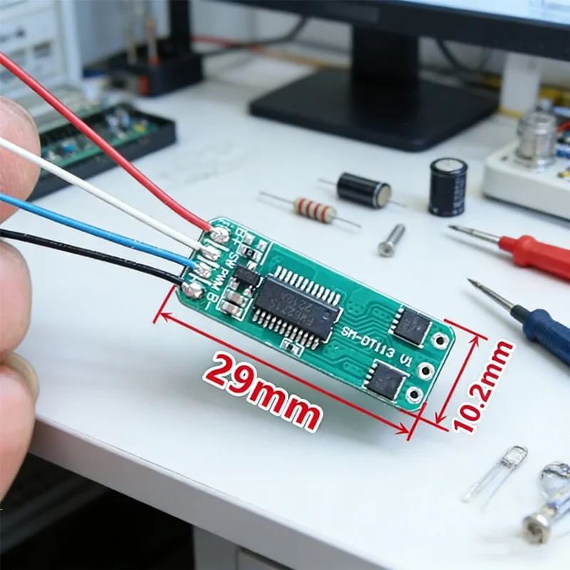 DIY Brushless Electric Regulator Mini 2S 15A ESC Board for Custom Model Aircraft, Simple Connection to Motor, Battery & Receiver