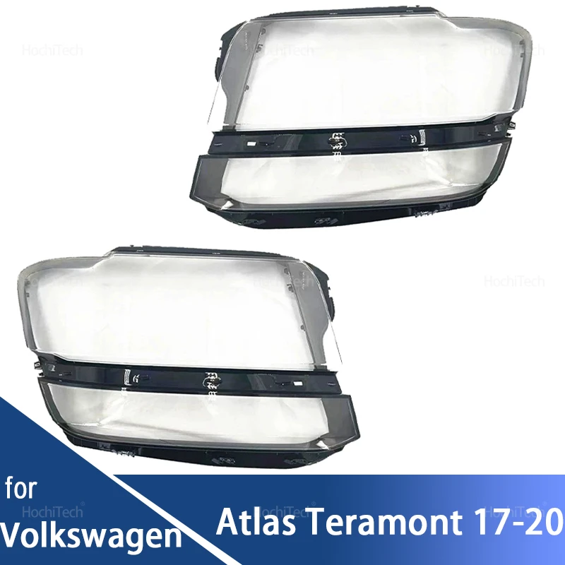 

For Volkswagen Atlas Teramont 2017-2020 Auto Shell Headlamp Lampshade Shell Cover Transparent Front Headlight Lens Cover