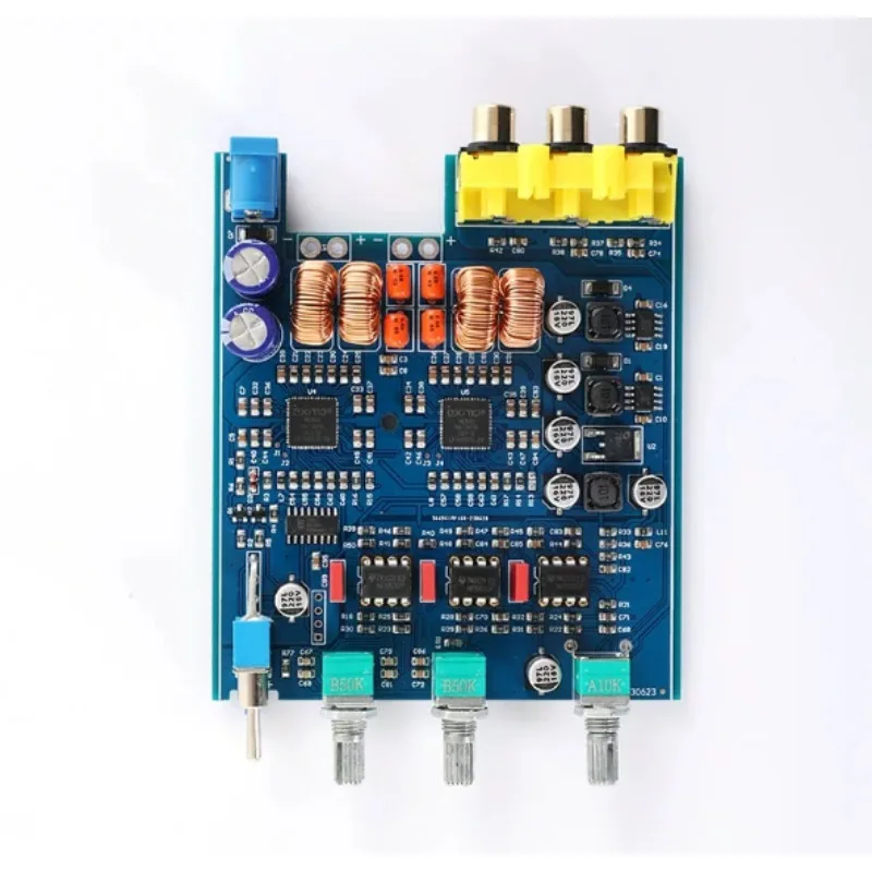 160W Dual Channel Class D Amplifier Board MA12070 Stereo Audio Amp Module Replacement for TPA3116 Home Speaker Use