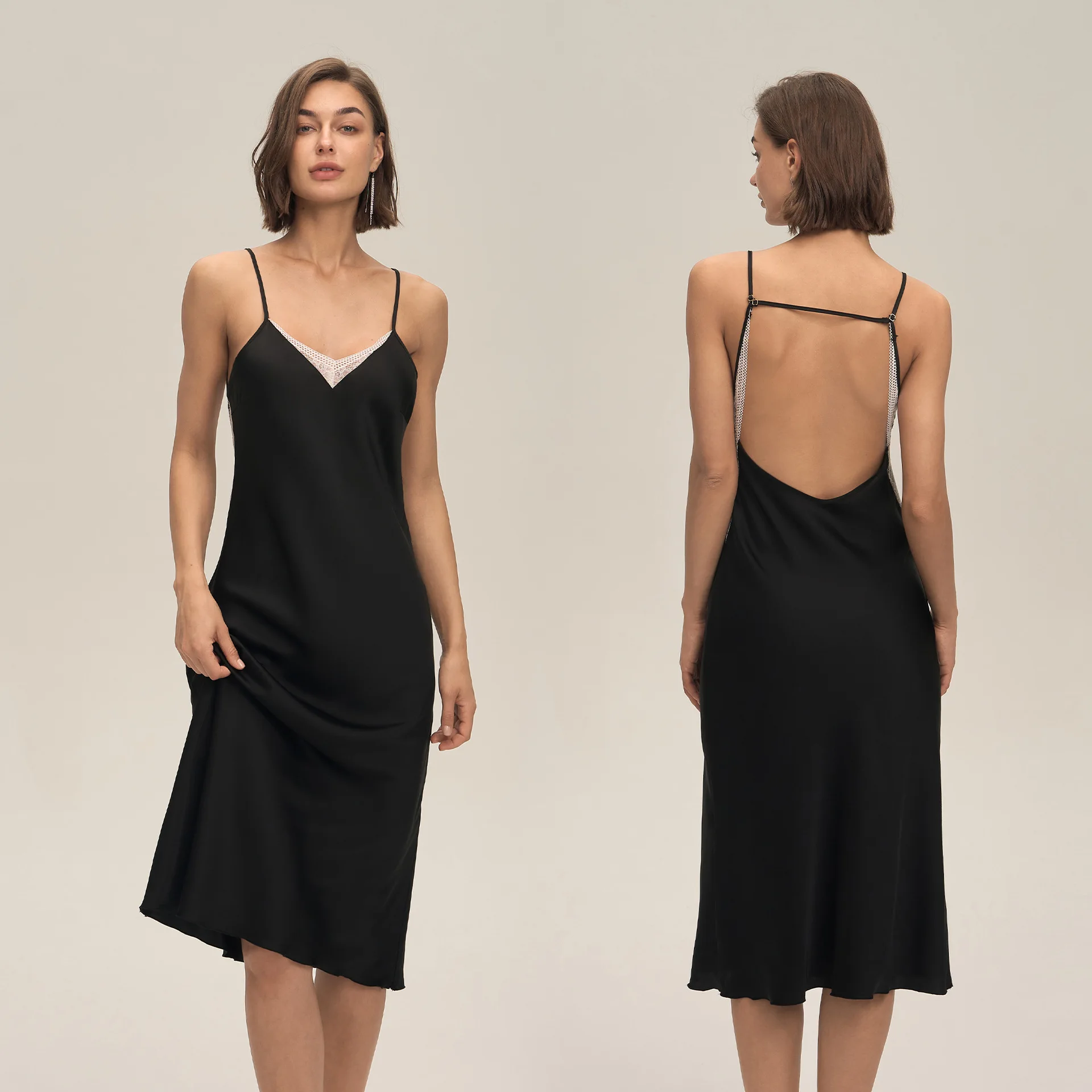 

Sexy Lingerie Suspender Nightgown Chemise Sleepwear Summer Ice Silk Women's Sleepwear Home Dress Casual Loungewear Female Nighty