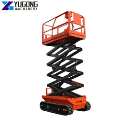 YG Hydraulic Scissor Lift Electric Track Crawler Scissor Lift Man Lift/Diesel Tracked Scissor Lift/All Terrain Lift Platform