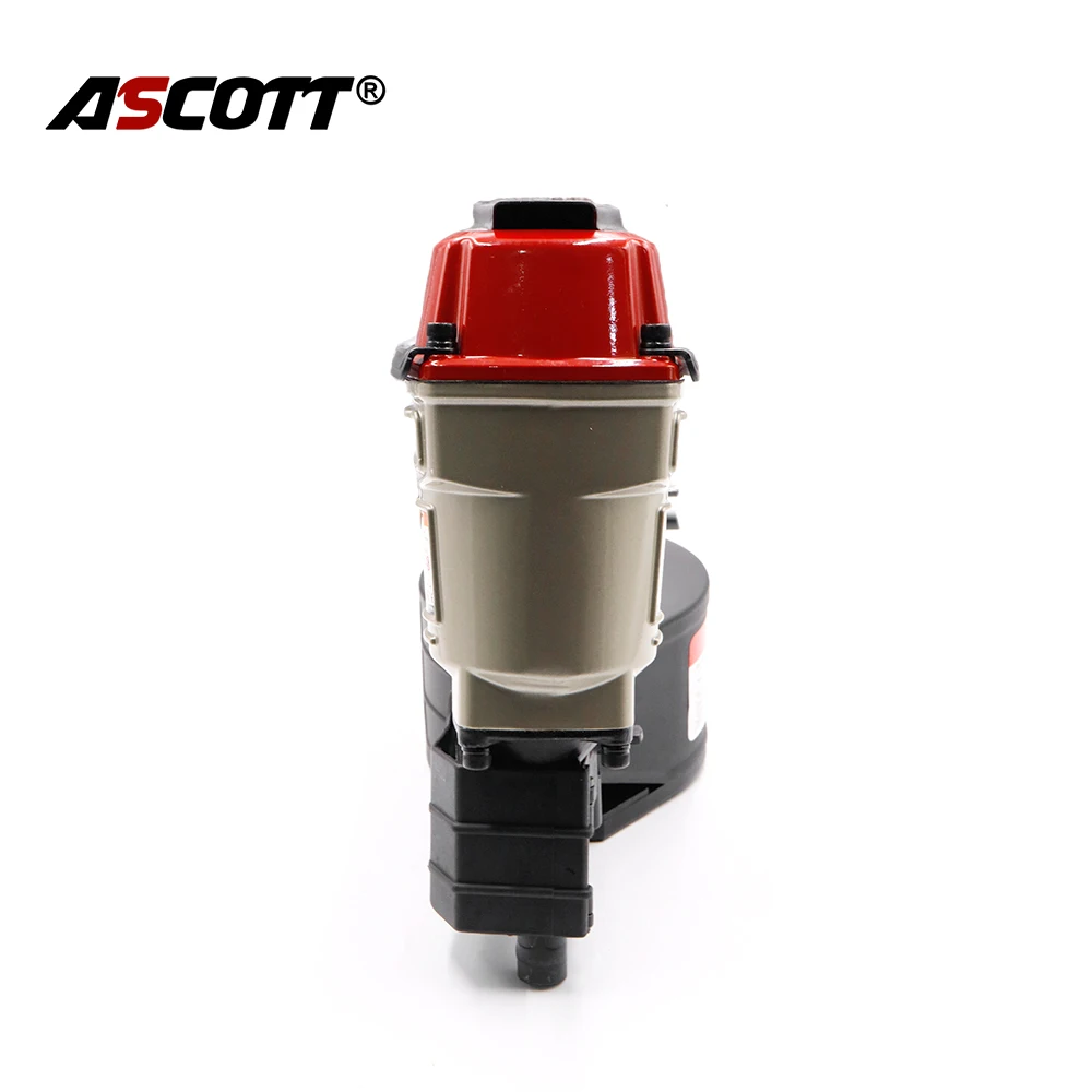 Imagem -04 - Ascott-industrial Nail Gun para Carpintaria Pallet Making Coil Nailer Air Coil Nailer Esgrima Framing Cn57 Cn70 Cn80 Cn90b
