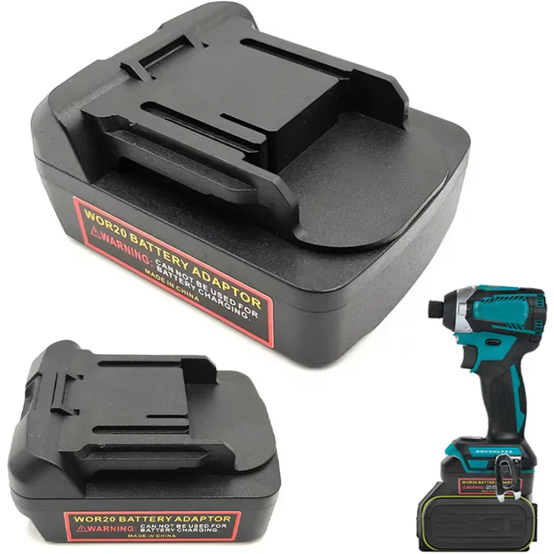 Battery Adapter For Worx 5 Pin 20V Big Feet Battery Converted To For Makita 18V BL Series Lithium Battery Cordless Power Tools