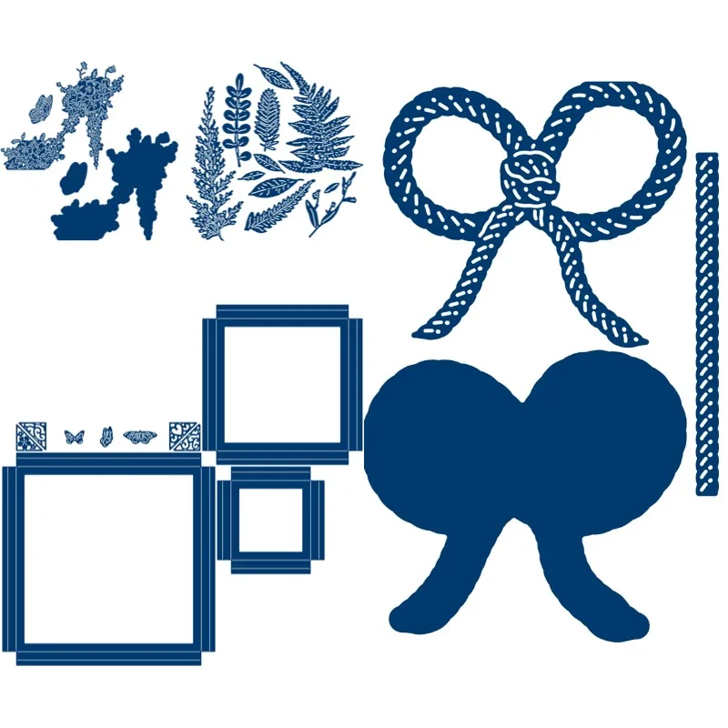Shape of the Flowers in Full Bloom Is Very Similar to a Butterfly New Arrival Metal Cutting Die Scrap Booking DIY Decoration