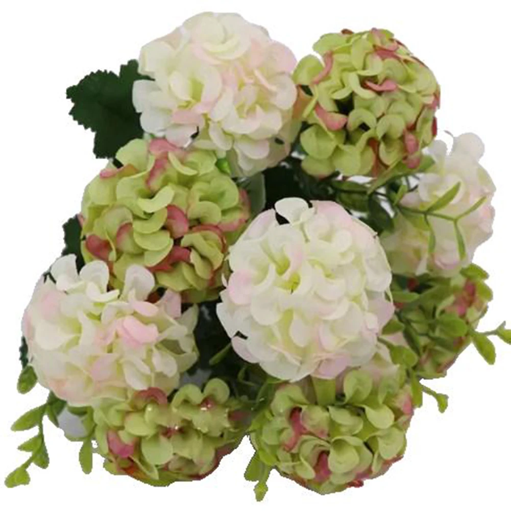 Artificial Hydrangea Hydrangea Fake Flowers High-quality Silk Various Color Options Versatile Home Decor For Events