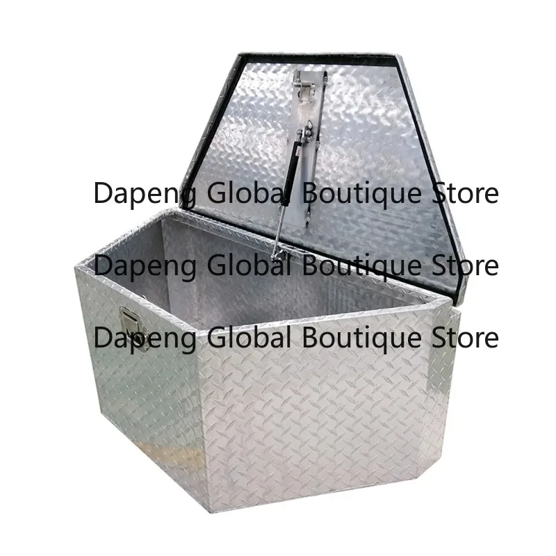 Thick Alloy Lockable Under Car Storage Box Cargo Hardware Tool Sorting Sealed Container With Keys