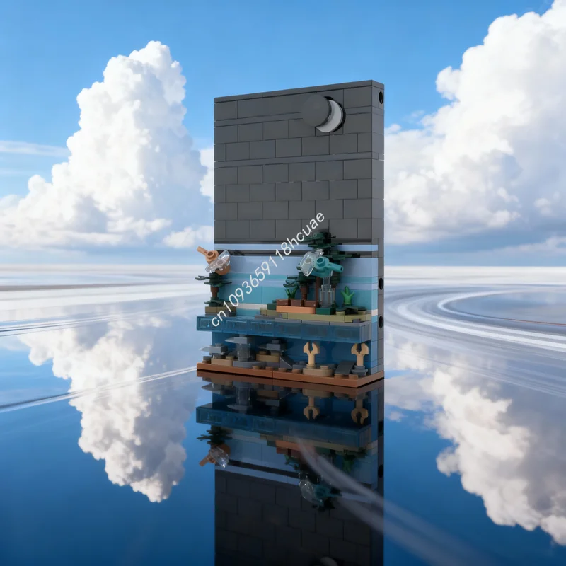 228 Pezzi MOC Storie del Carbonifero Idee CUUSOO Blocchi da Costruzione Architettura Regalo di Natale Idea Giocattolo Educativo