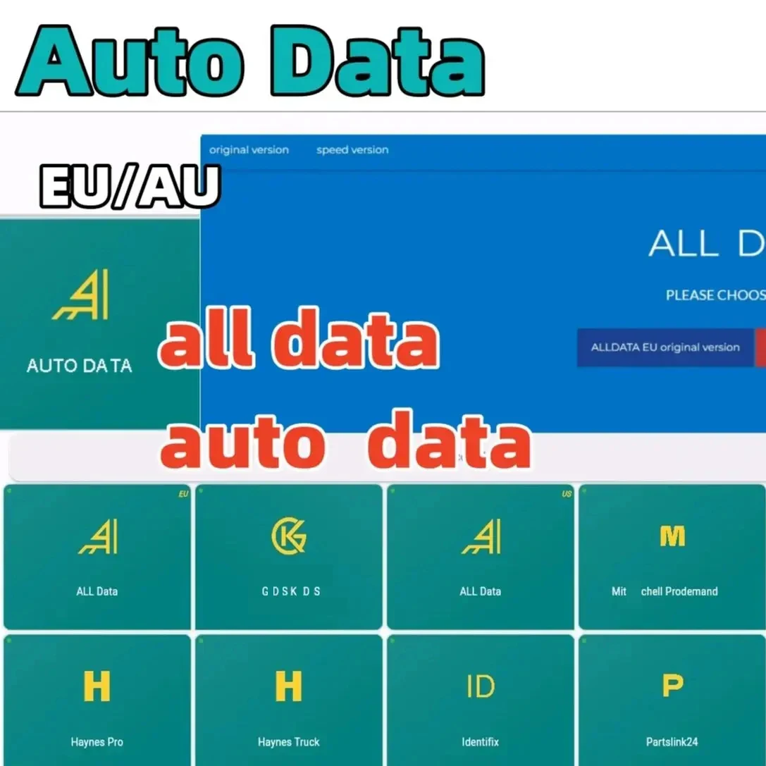 2024 New Alldata Auto Data Car Data Software Auto Repair Software Online Account Support Easy Installation Latest Version