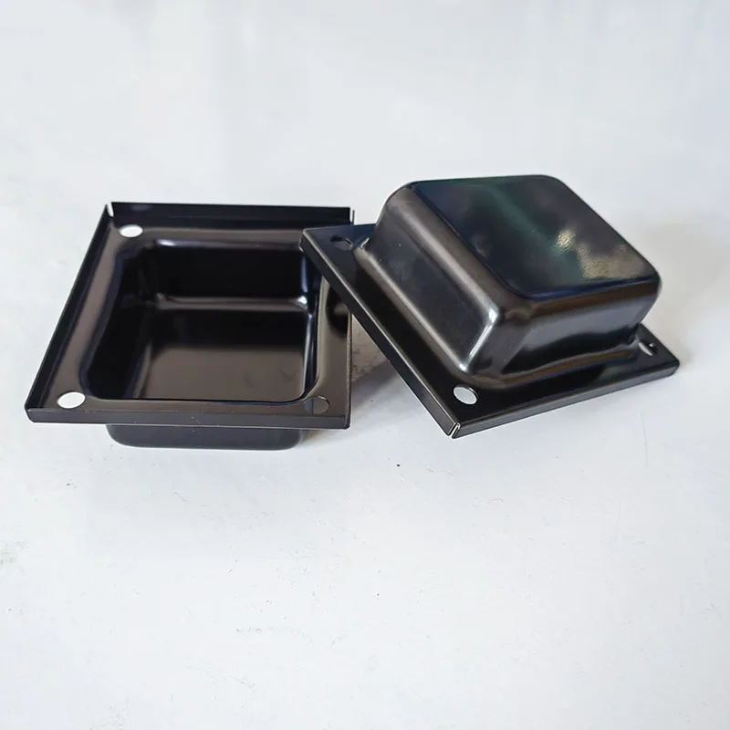 2PCS EI66/76/86/96/105/133 Transformer Cover End Bells Shrouds Iron Side Top Protective Shield Screening Can Accessories