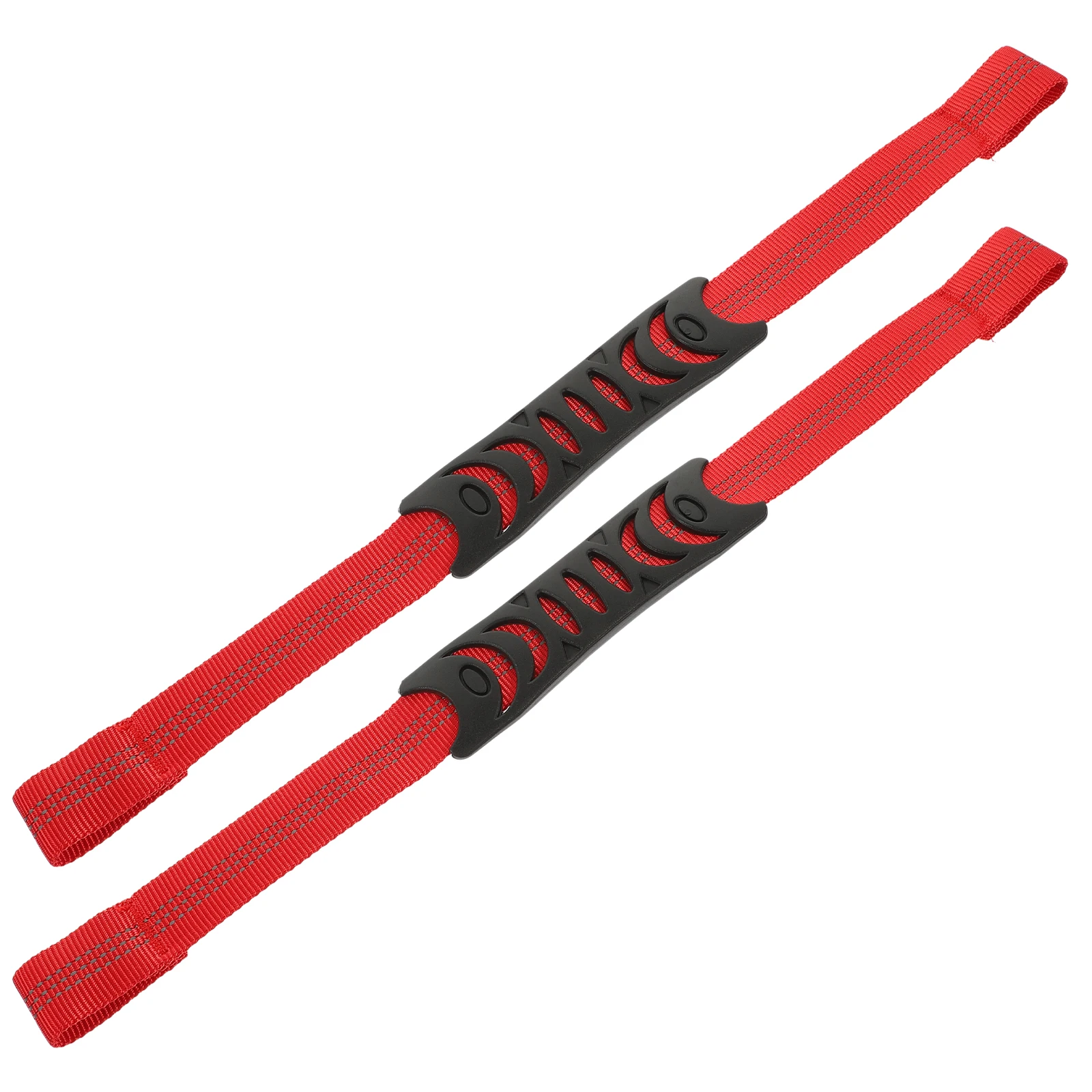 

2pcs Safety Handrail Car Seat Assistance Handlebar Headrest Grab Premium Nylon Durable Automotive Accessories Red Rear Elderly