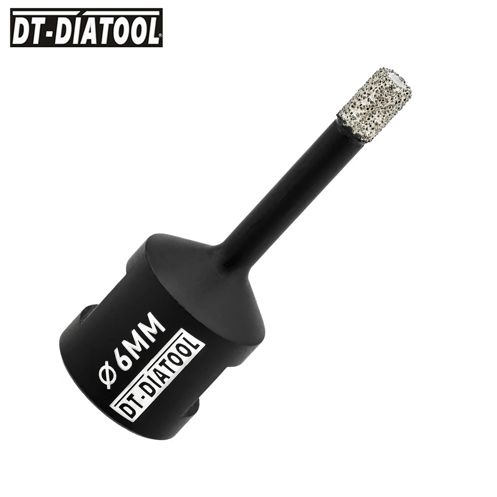 DT-DIATOOL 1 Khô Kim Cương Lõi Khoan Khoan Gạch Men Lỗ Cưa Cắt Đá Hoa Cương Đá Cẩm Thạch Khoan M14 Đường Chỉ May Khoan bit