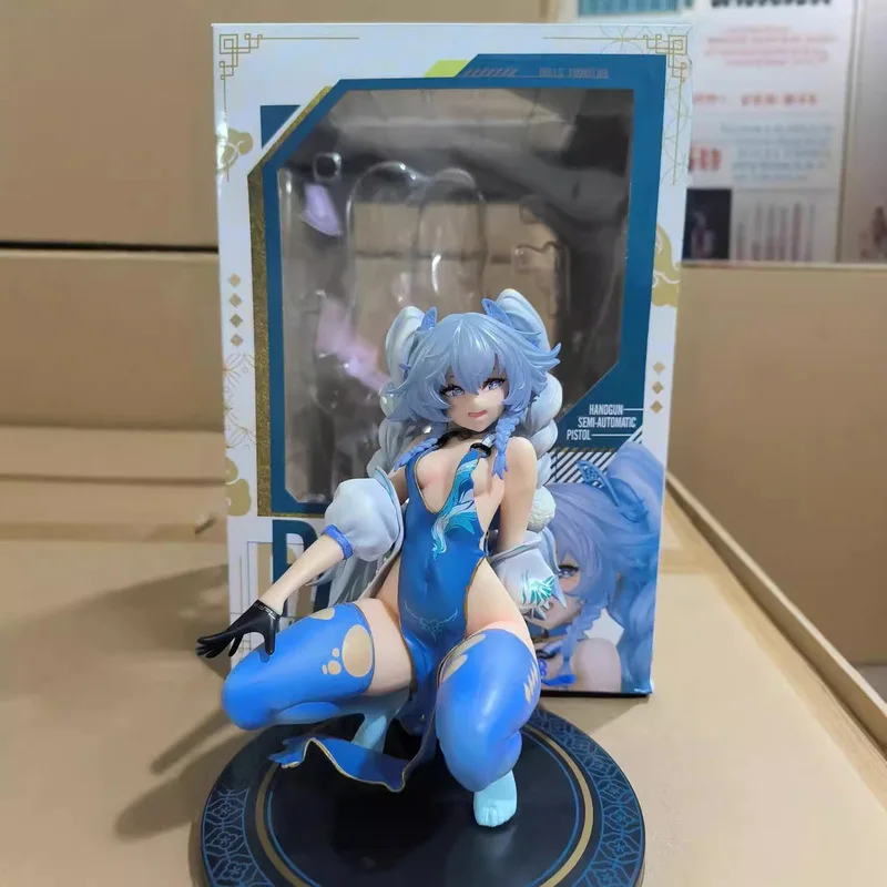 Phat Girls Frontline PA-15 Anime Figure Squatting Pose Boxed Pvc Collectible Model Desktop Ornament For Adult Anime Collectors