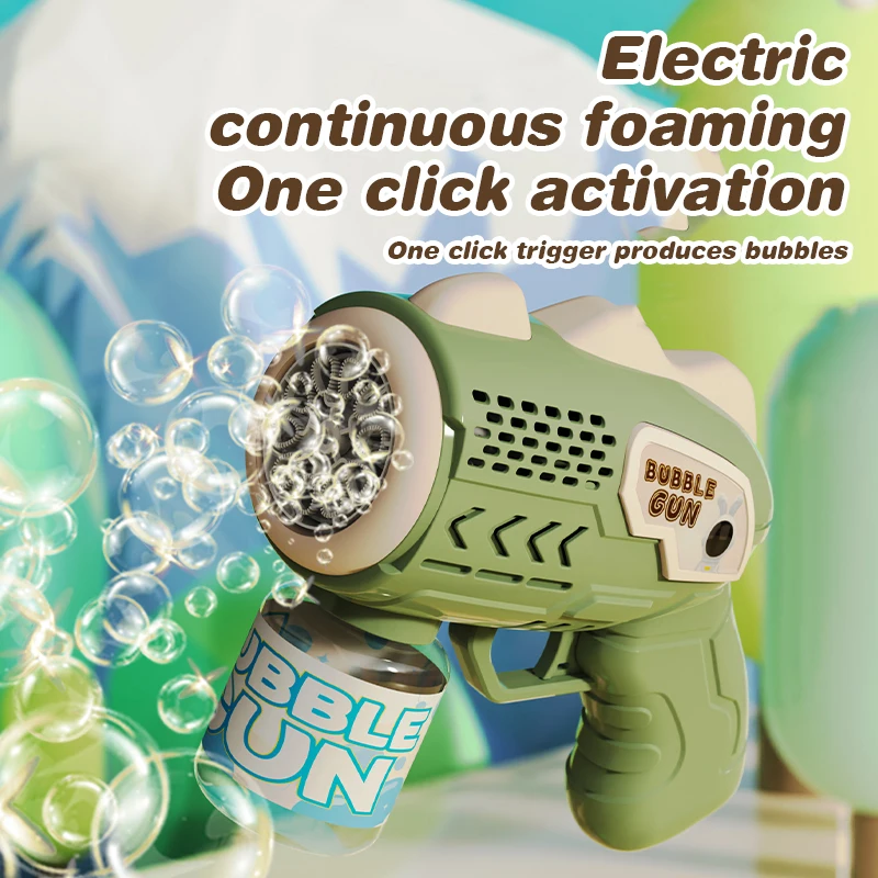 ของเล่นเป่าฟองอัตโนมัติเต็มรูปแบบของขวัญเครื่องเป่าฟองกลางแจ้งของเล่นของขวัญวันหยุด