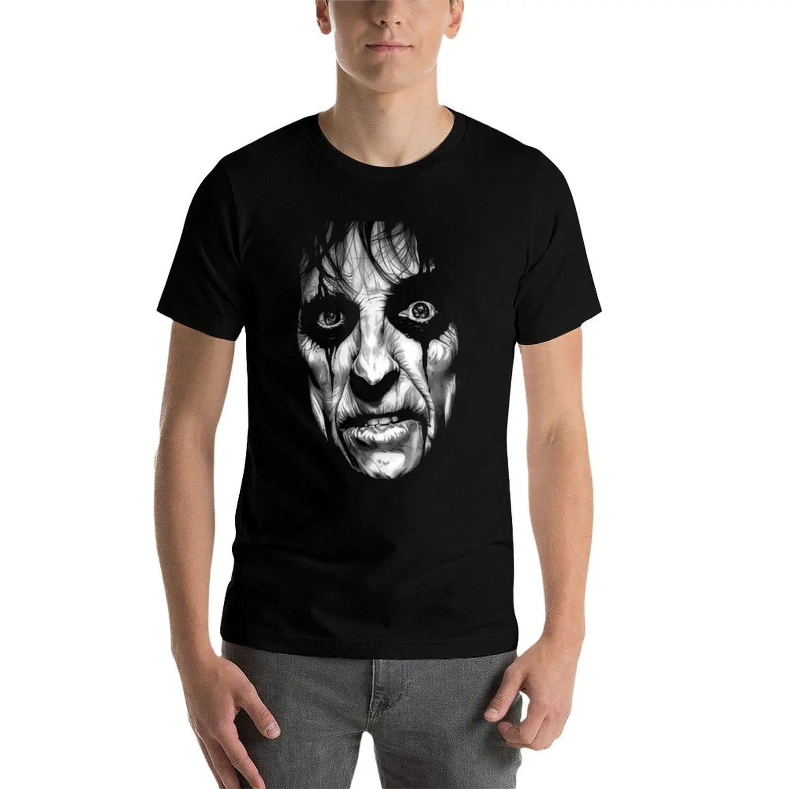 Old Alice Goth Coopers T-Shirt Big and Tall Basic Tee Shirt - view 4