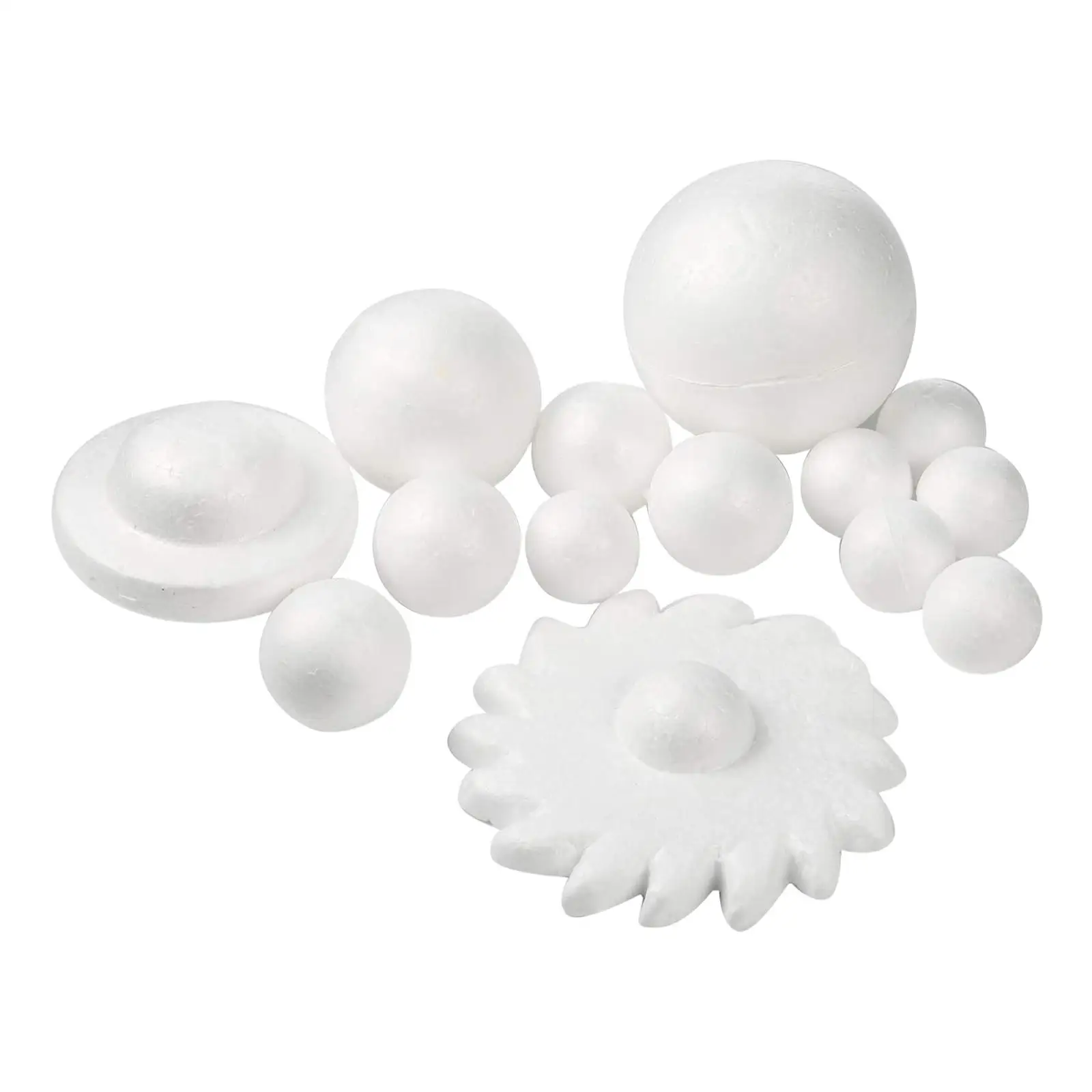 Foam Balls Art Decoration Imagination DIY Spheres Balls for Birthday Modeling Science Projects Flower Arrangement Holiday Party