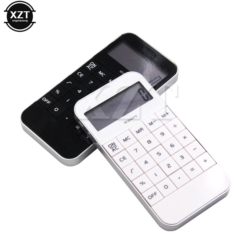 Portable Pocket Electronic Calculator 10 Digits Display Calculate Calculator Simplicity Fashion Mini Arithmetic Calculator