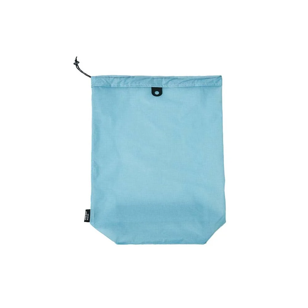 Silicon Coated Nylon Slippers Storage Bag Solid Color Bundle Pocket Drawstring Shoes Bag M/L Dust-proof