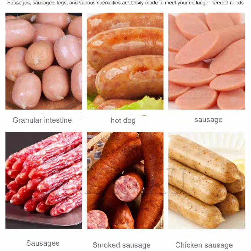 ماكينة صنع السجق الأوتوماتيكية الاحترافية عالية السرعة