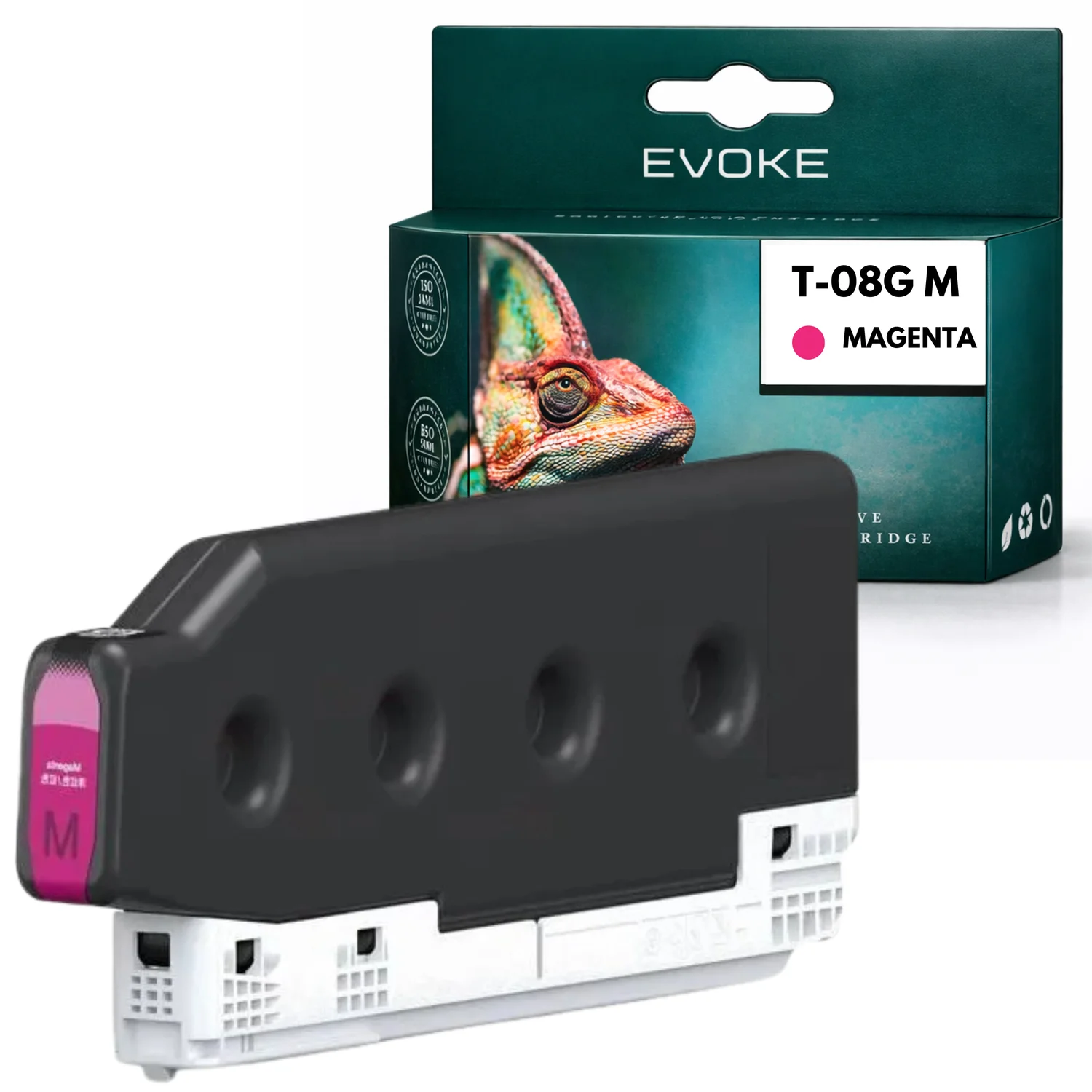 Evoke Compatibele Toner voor Epson T08G3 C13T08G300 Magenta Am-C5000 Am-C6000