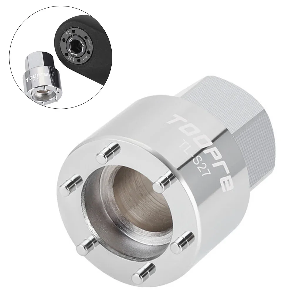 

BikeCrankset EndCap BoltsForFSA Bicycle Chainring Crank Screws Removal Cycling Crank Wrench Bike Crank Extractor Tool