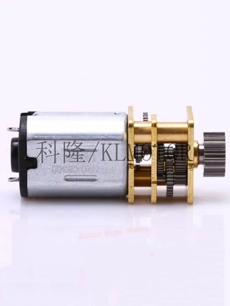 12mm N20 Mini Gear Motor DC 3V-12V 16RPM-67RPM Mini Full Gearbox Gear Motor Reduction Engine For 3D Smart Printing Pen Robot