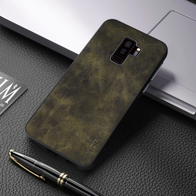 Case For Samsung Galaxy S9 S8 Plus Luxury PU Leather Skin Cover  For Samsung Galaxy S9+ Case