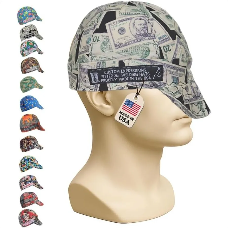 

Custom Exprions Handmade Welders Cap For Men 100 Cotton Welding Caps For Men Women