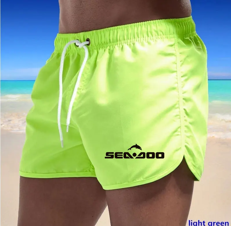 Summer sea Doo Casual Shorts Men Boardshorts Breathable Beach Shorts Comfortable Fitness Sports Short Pants Male bermudas