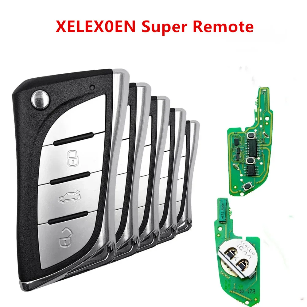 Upgrade Your for Toyota L-exus Key with Xhorse XELEX0EN Super Remote: 3 Buttons and Super Chip Included